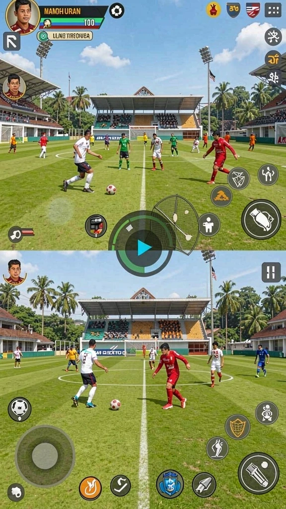 8zk - Tampilan karakter utama yang penuh warna.