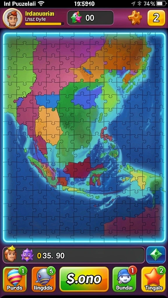 goldraja - Jelajahi lokasi misteri untuk menemukan harta karun.