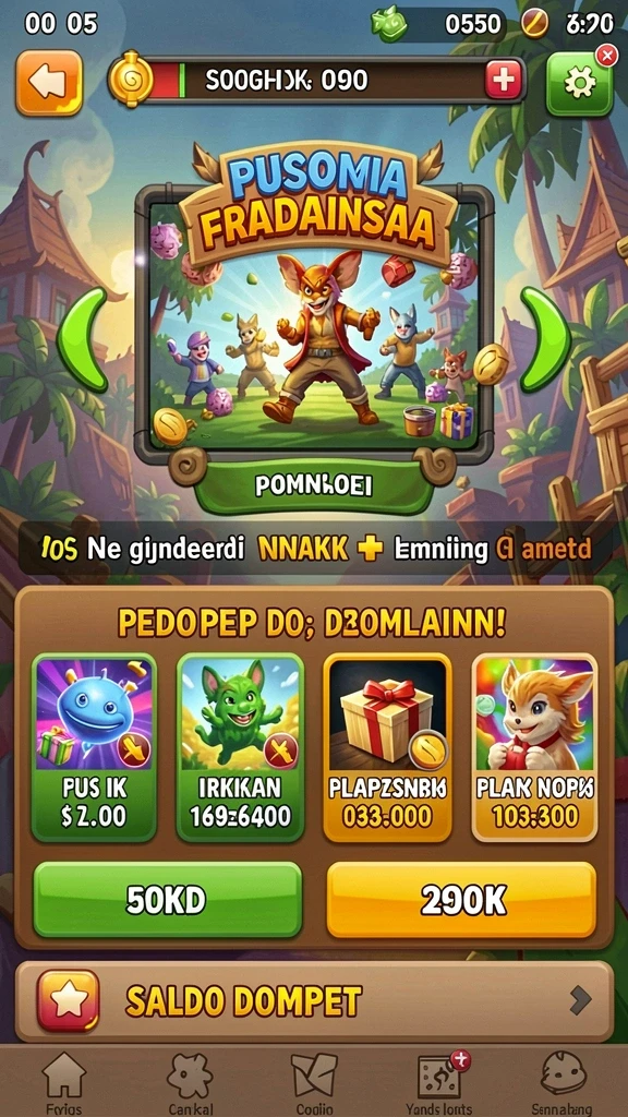 grabwin - Mode permainan yang bervariasi dan seru.