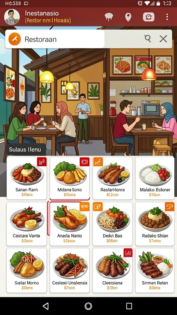 indslot - Tampilan antarmuka yang menarik dan mudah dinavigasi.