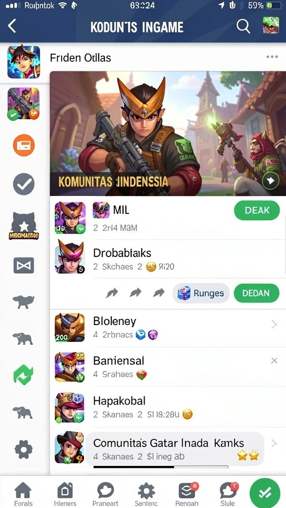 kingslot - Tampilan antarmuka yang intuitif dan menarik.