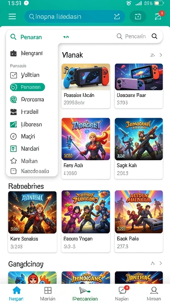 megawin888 - Tampilan antarmuka yang menarik dan mudah dinavigasi.