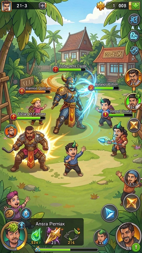 rpvip6 - Gameplay seru dan menantang di setiap level.