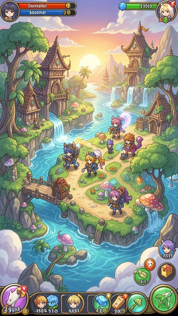 vc55 - Tangkapan layar menampilkan gameplay seru di VC55.